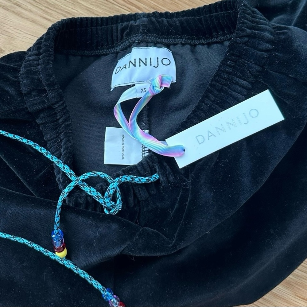Dannijo Velour Joggers Set with Raglan Sweatshirt - Picture 4 of 8